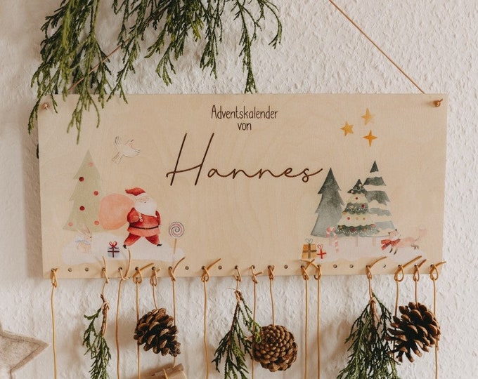 Personalisierte Adventskalender für Kinder